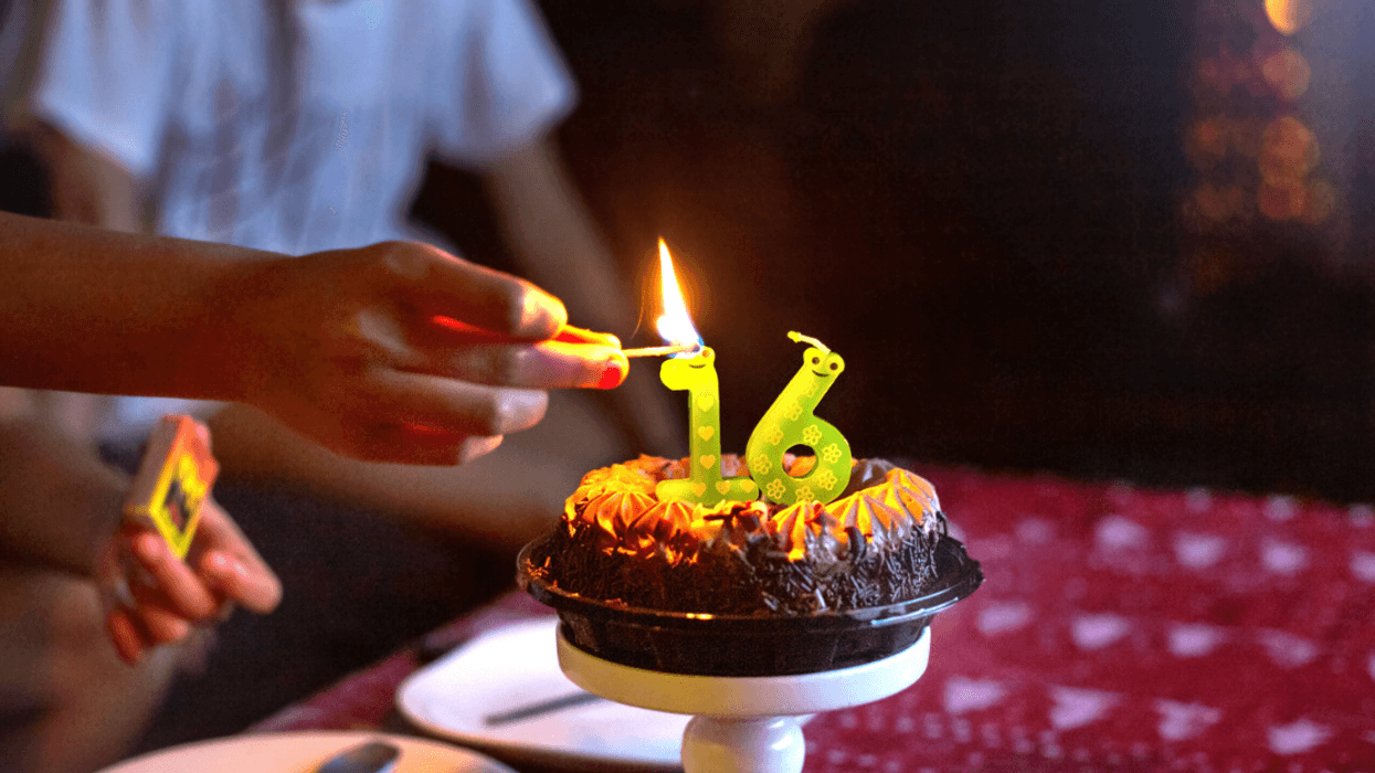 16th birthday cake