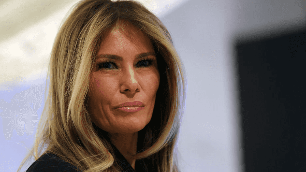 A picture of Melania Trump.