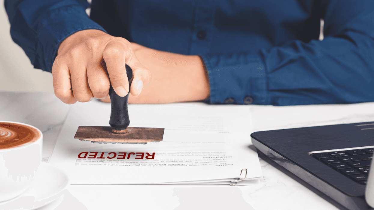 A rejected application