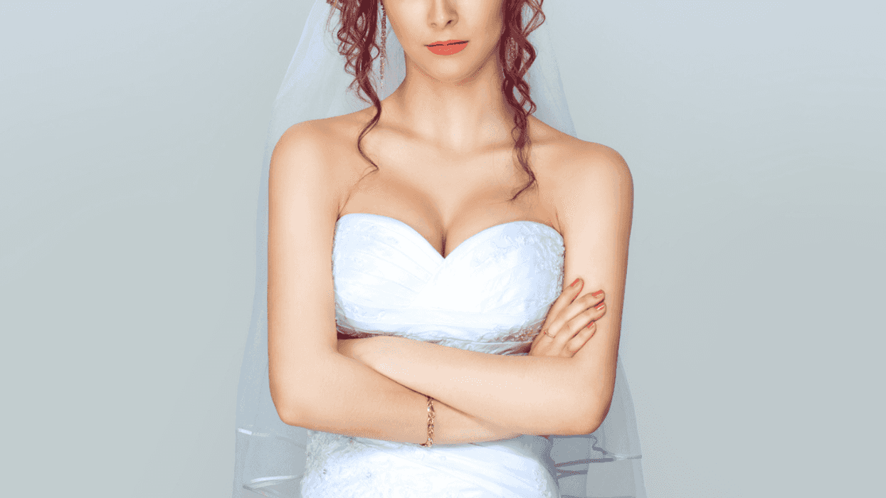 Angry bride