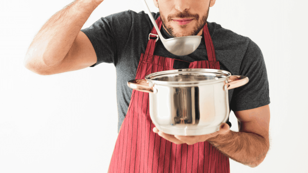 Guy Furious When His Partner Refuses To Eat Soup After He Tainted It With Dog Food