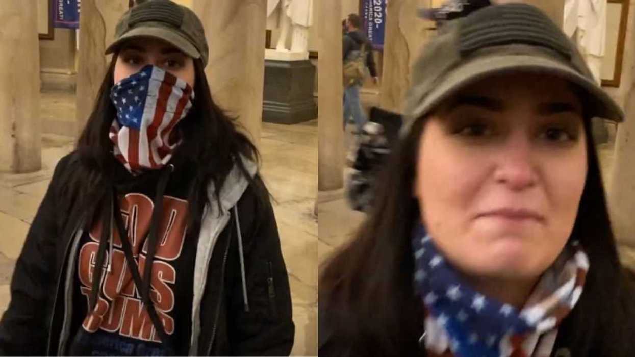 Guy Roasted After Telling His Wife To Hide Her Face During Capitol Riot—Then Uploading Video To Parler