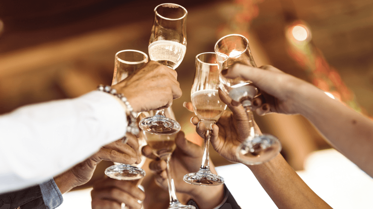 champagne toast