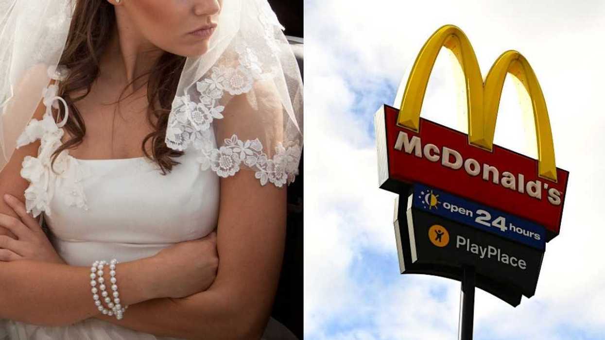 Woman Fed Up After Her Husband Keeps Pushing For Them To Have Their Wedding At McDonald's