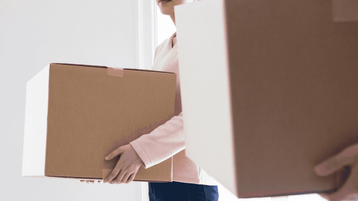 couple moving out of home