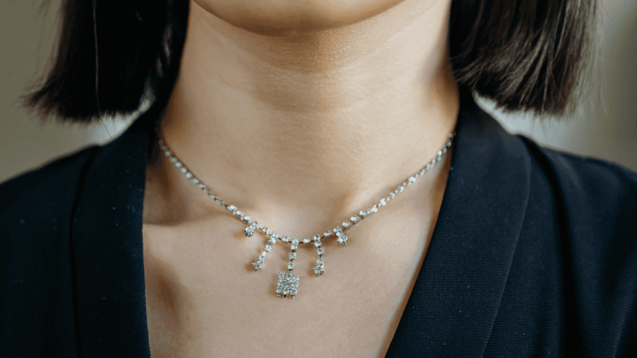 Diamond necklace