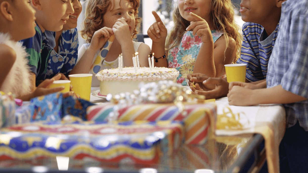 Eight-year-old girl's birthday party