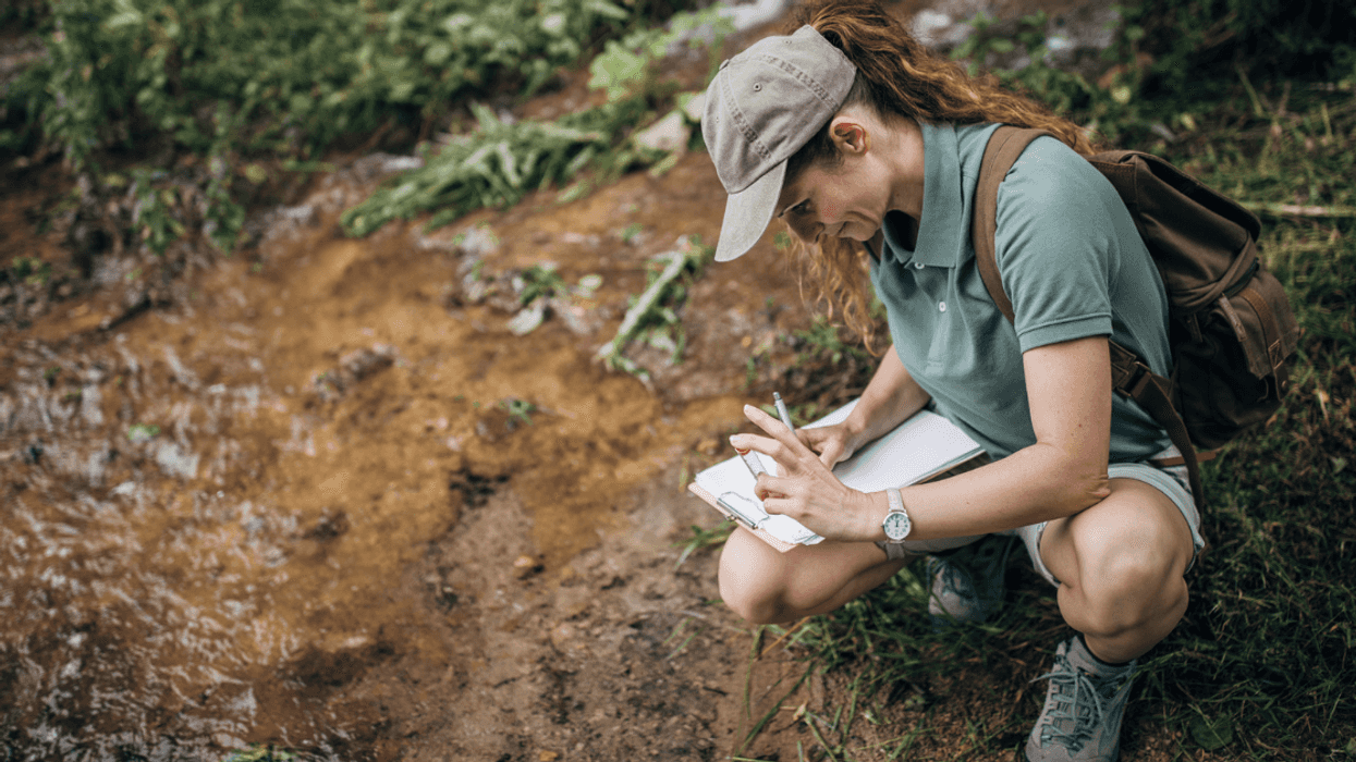 female biologist