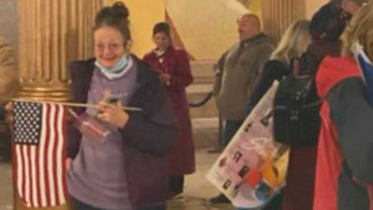 Insurrection 'Meemaw' Ignites Flurry Of Memes—Except She Wasn't Even Actually At The US Capitol
