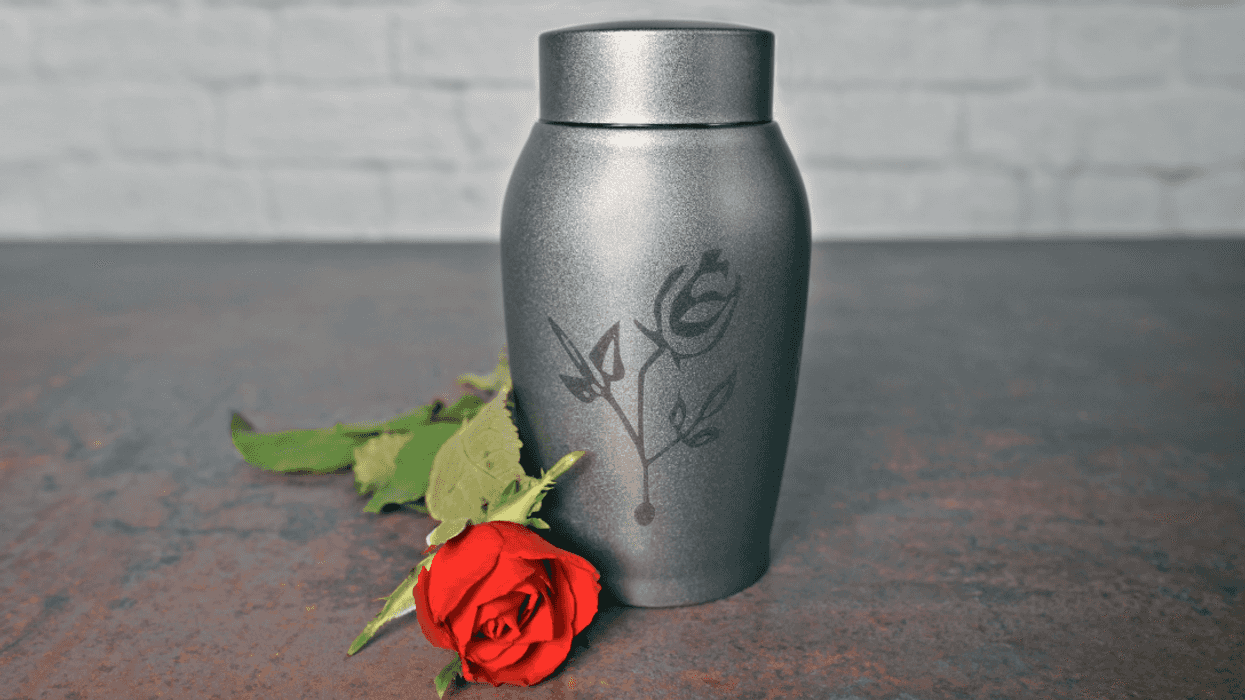 funerary urn for cremains
