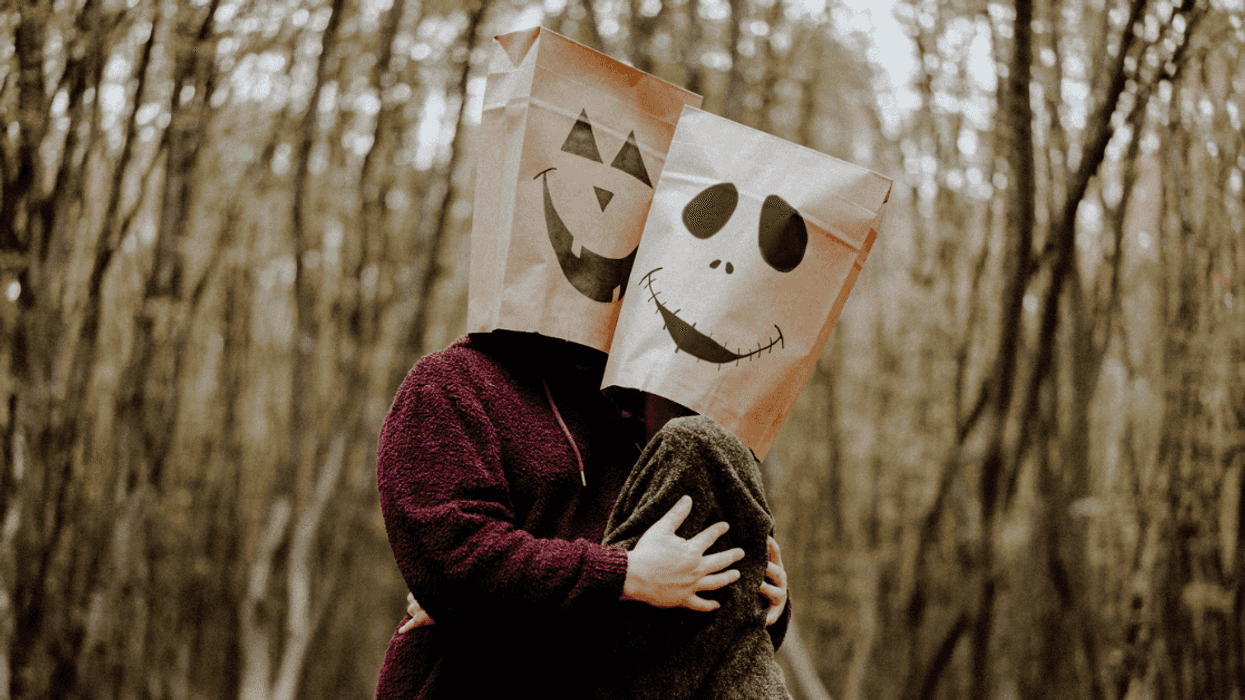 Woman Wears Matching Halloween Costume With Male Friend Despite His Girlfriend's Objections