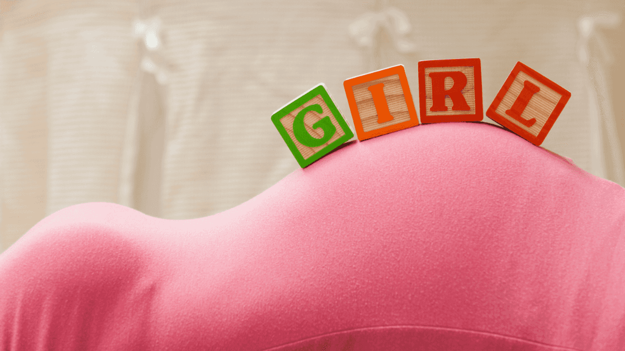 Girl gender reveal