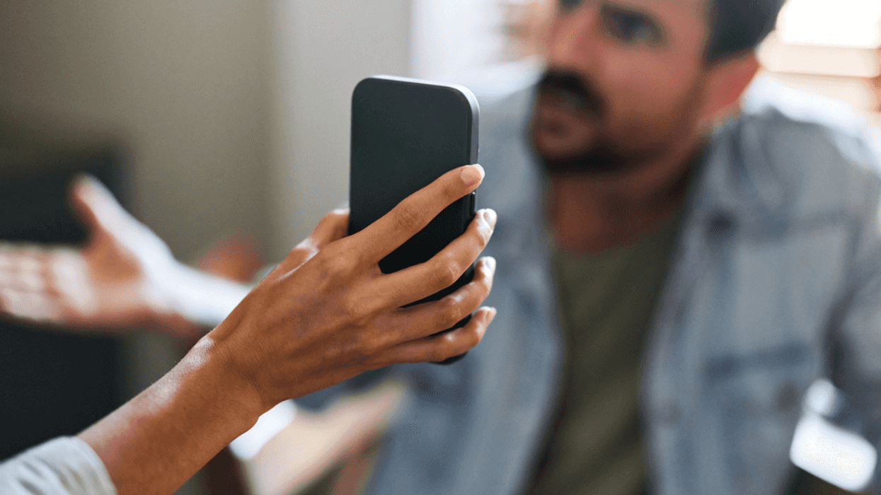 Guy with phone