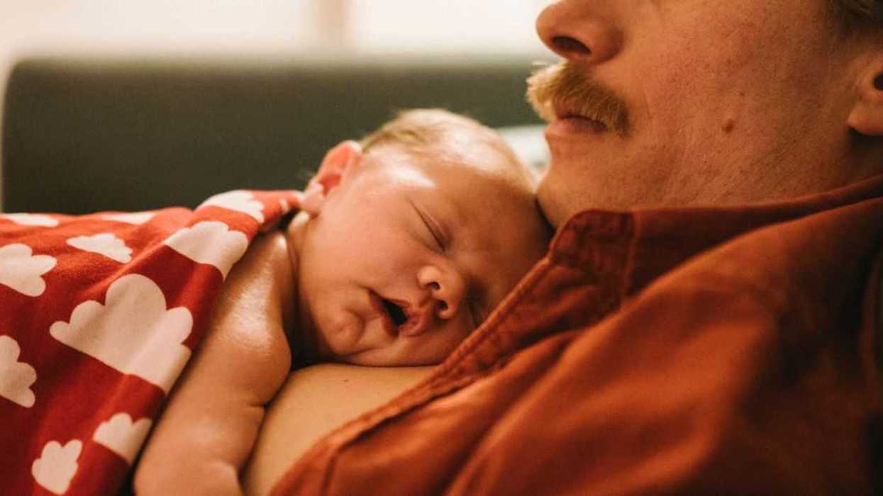 New Mom Irate After Coming Home To Find Husband Sleeping With Their Infant In His Arms