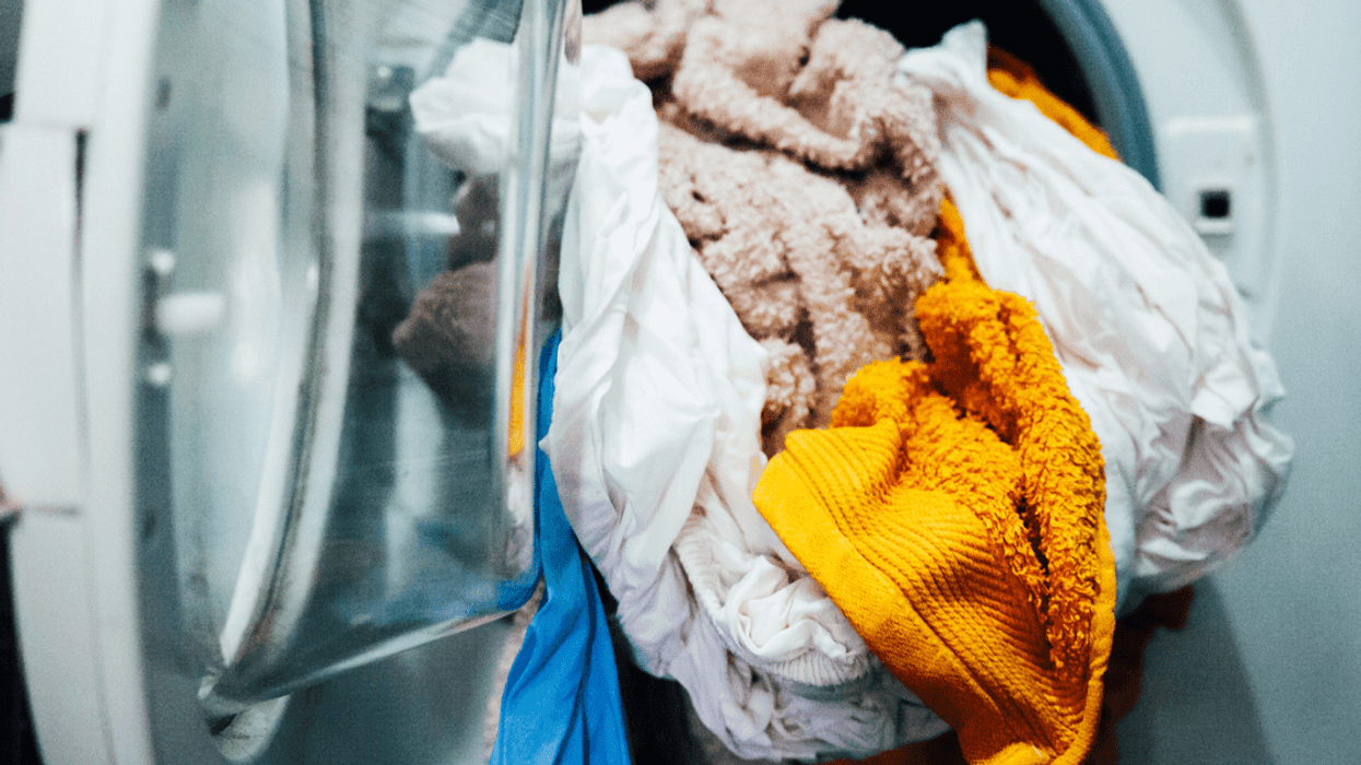 Laundry in Washing Machine