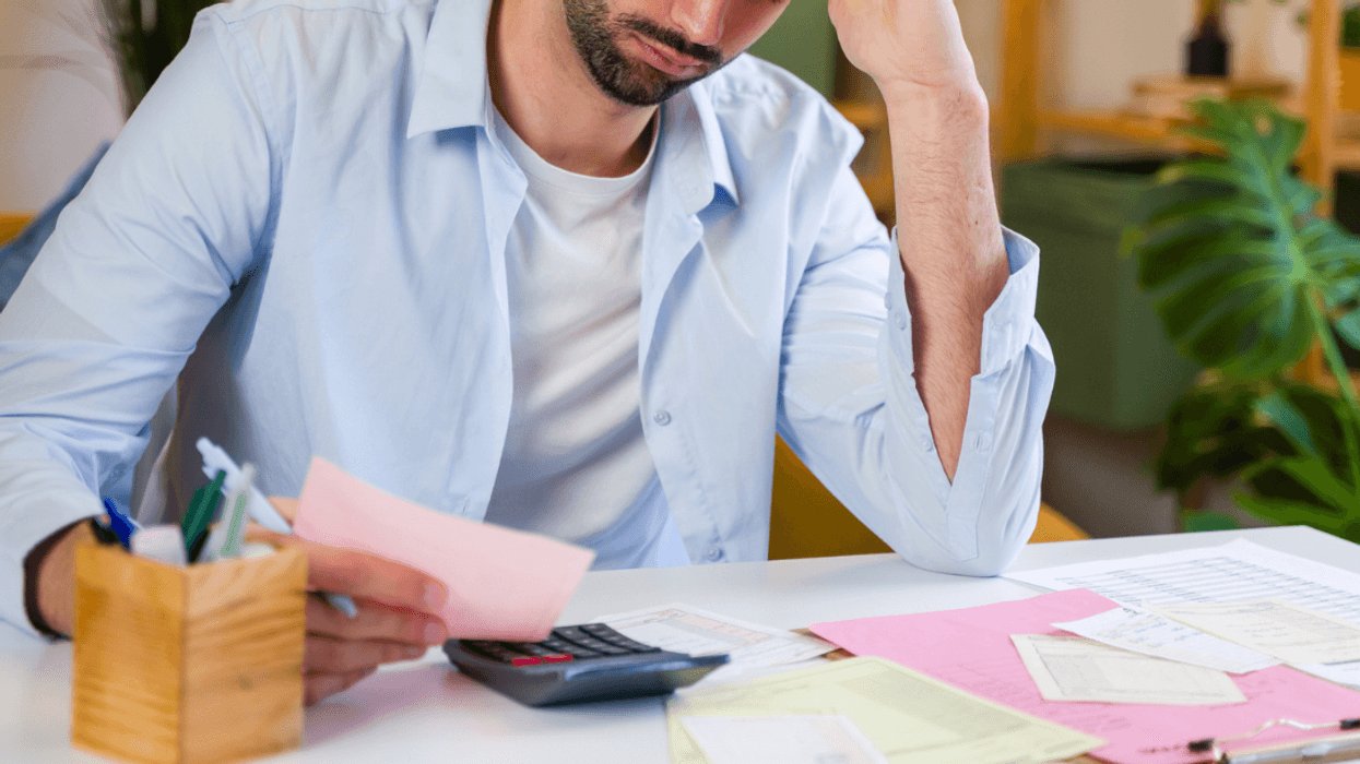 Man stressed over bills