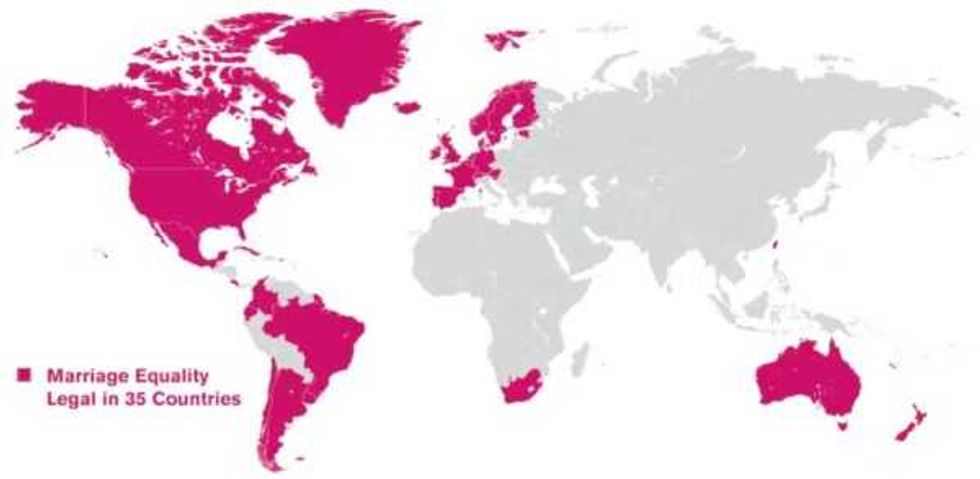 marriage equality world map