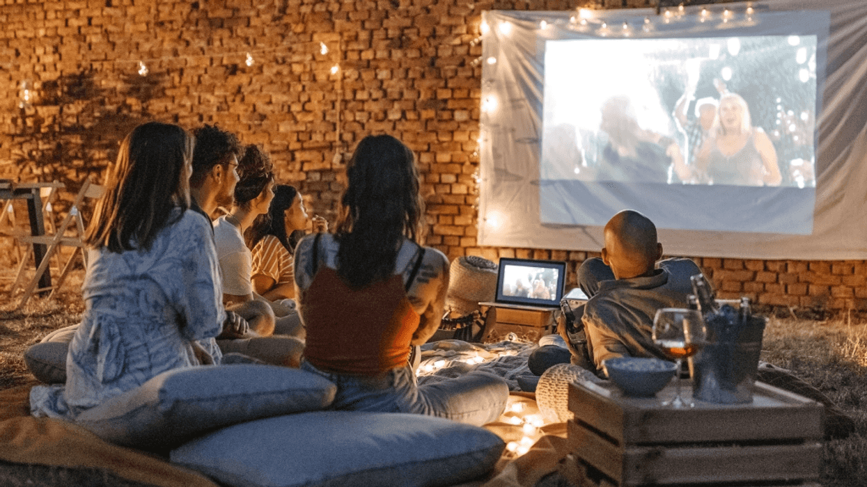movie night with friends