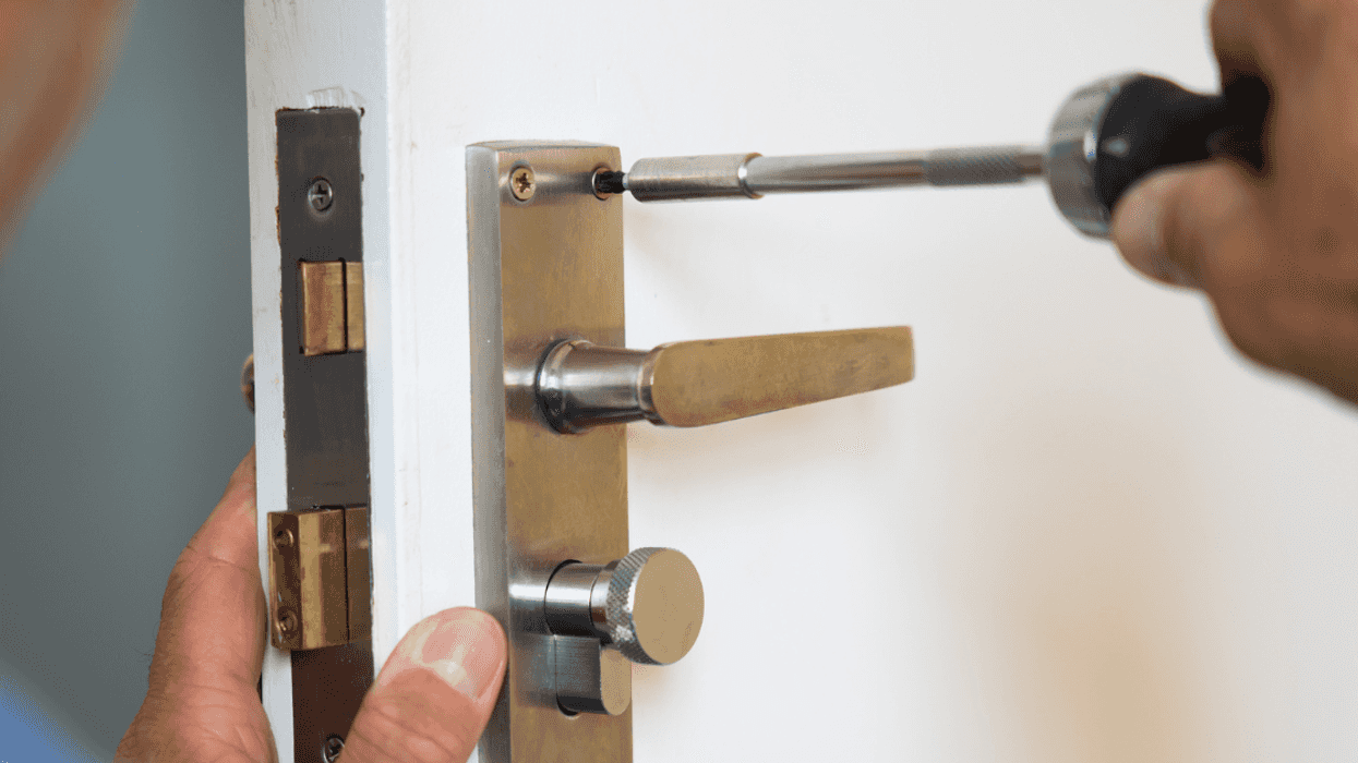 New locks being installed