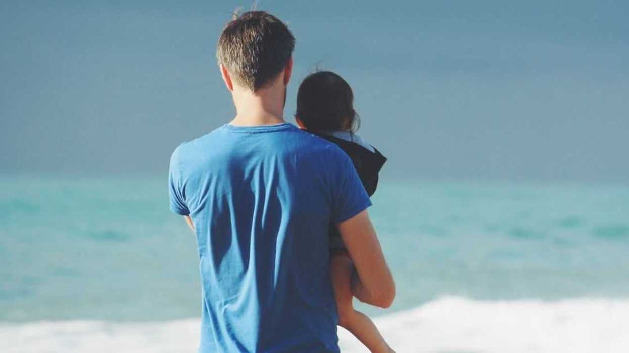 Dad Lashes Out After Random Woman 'Politely' Asks His Son To Cover Up His Scars At The Beach
