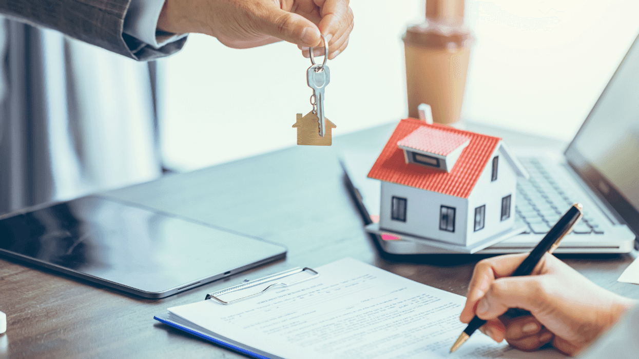 real estate transaction to buy a home