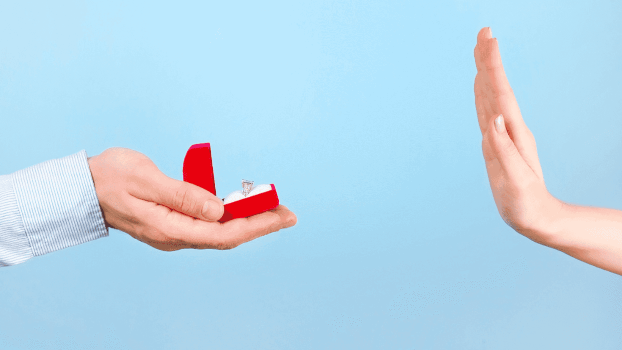 Rejected marriage proposal