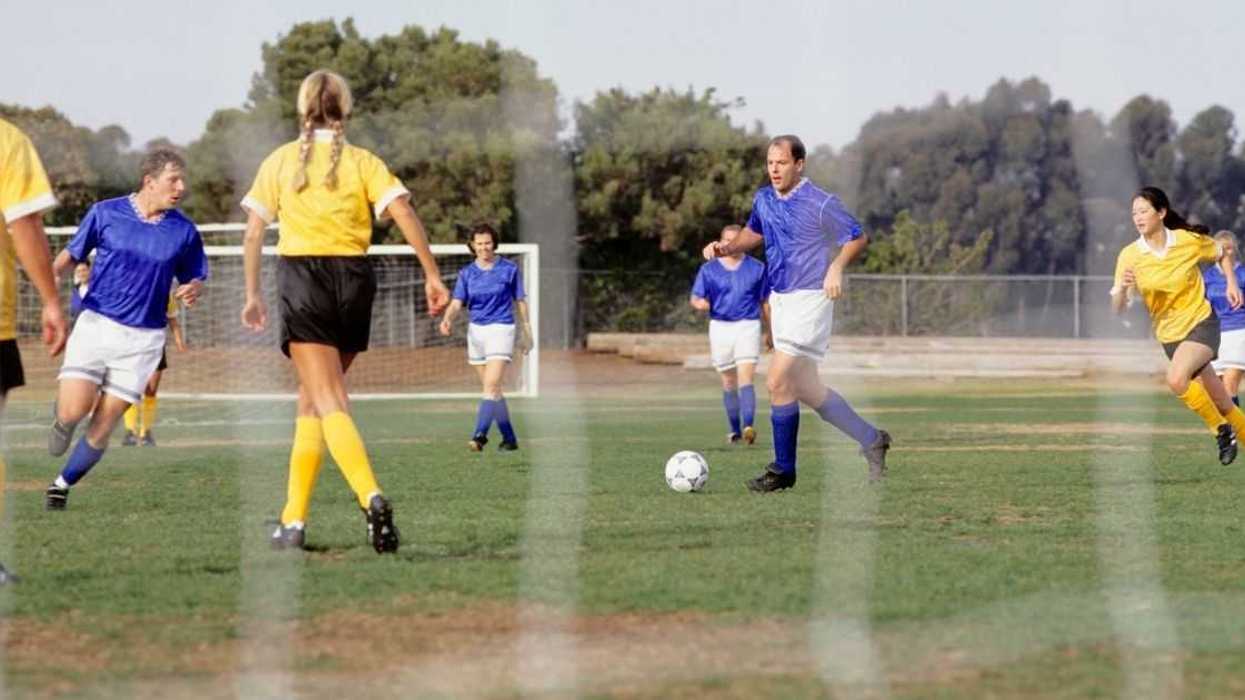 Guy Called Out For Playing Too Well In 'Guys Vs. Girls' Soccer Game With Girlfriend And Her Friends
