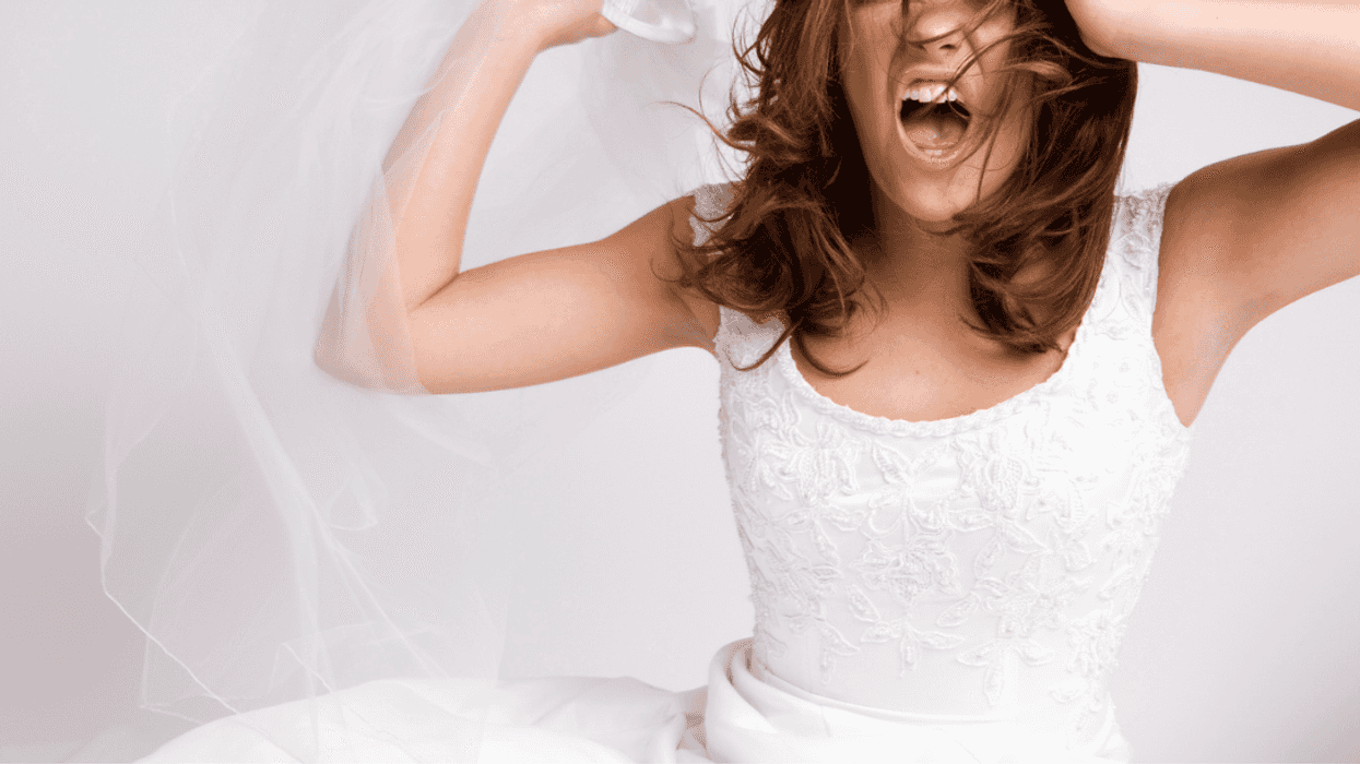 Screaming bride