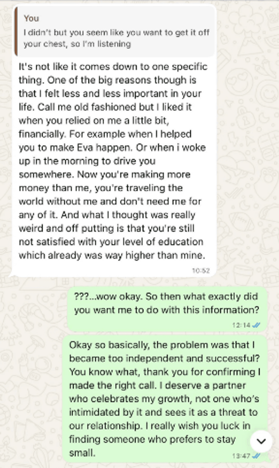 Screenshot #1 from u/AfricanPixie/Reddit