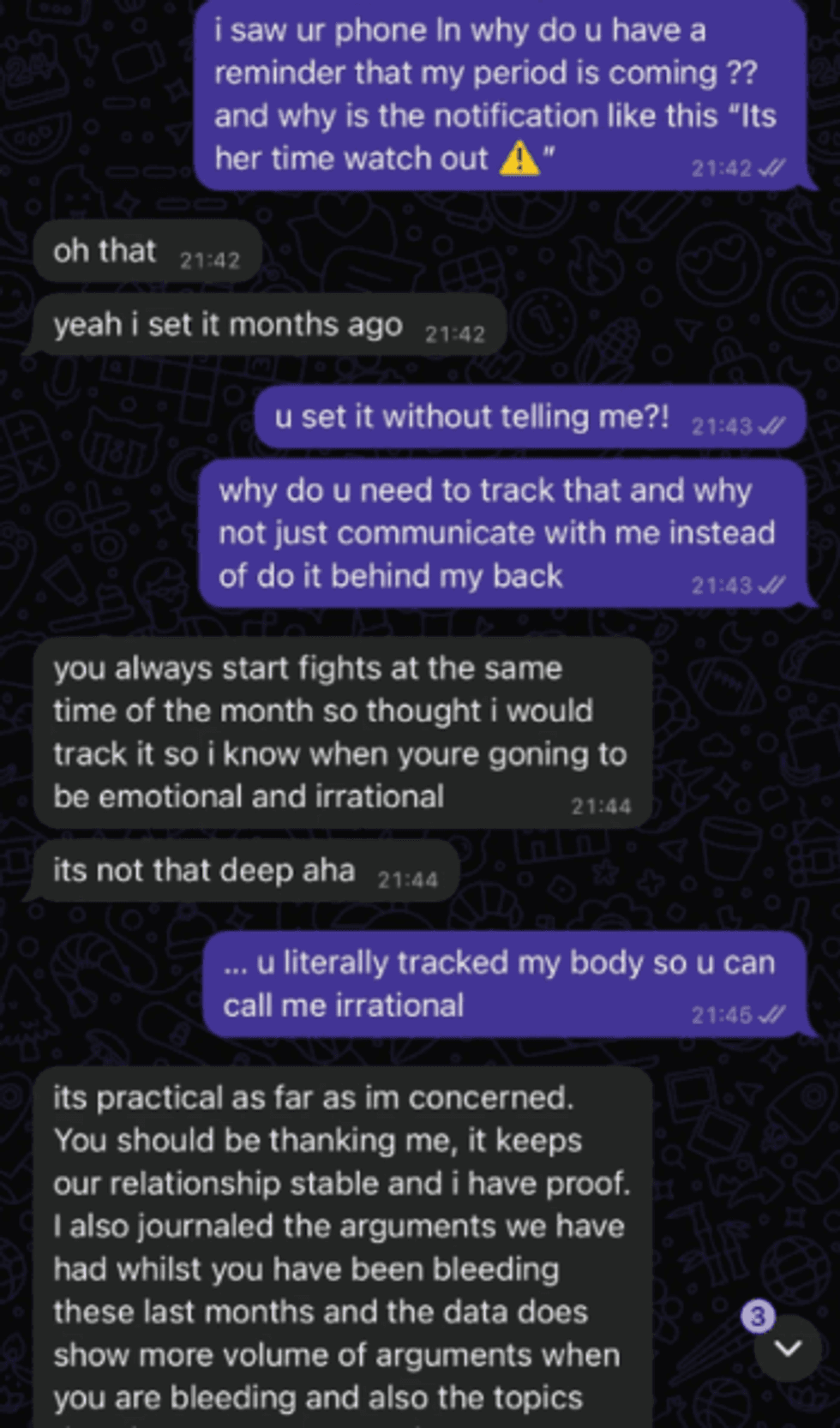 Screenshot #1 from u/narlaaplushyy/Reddit