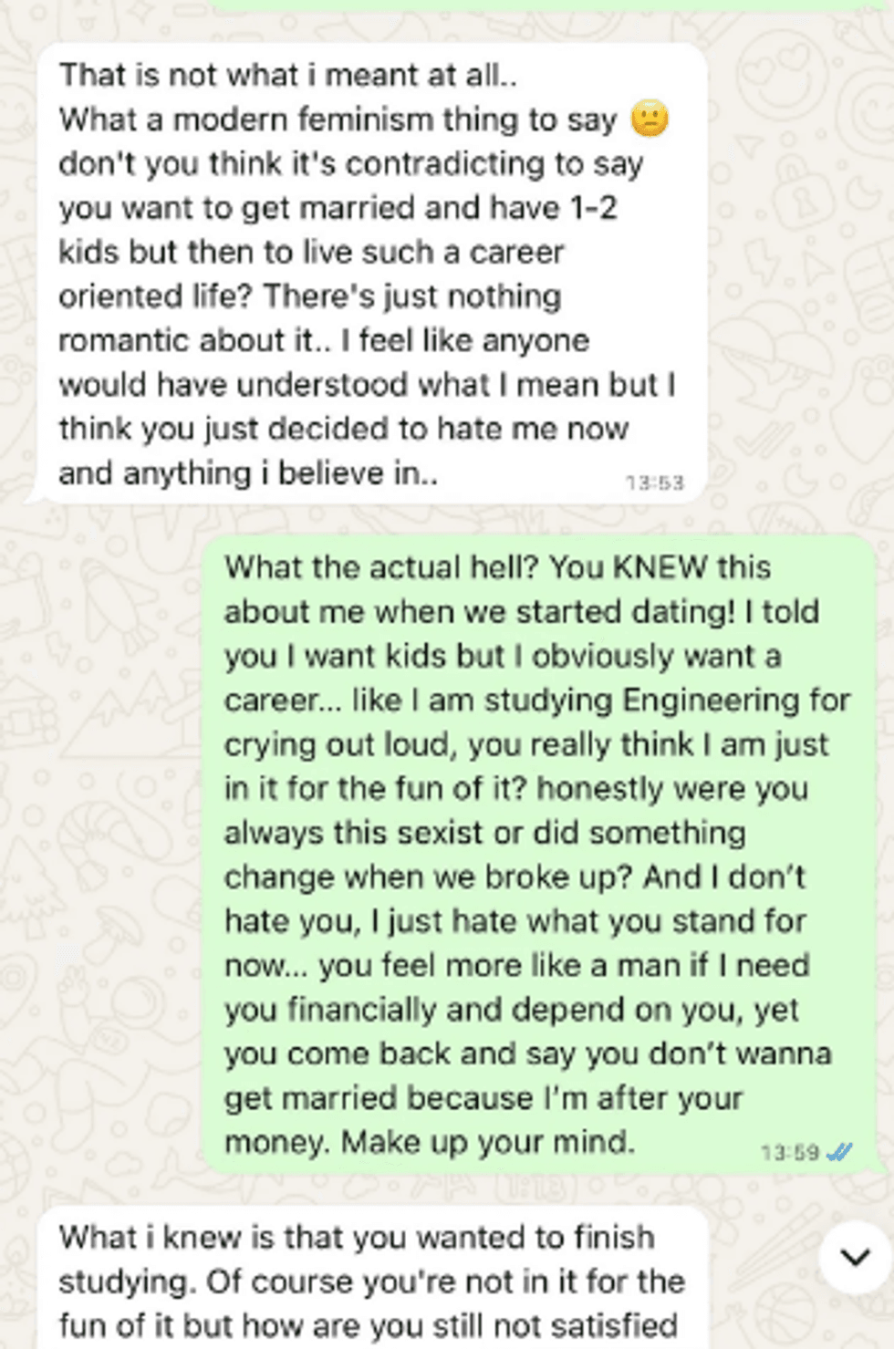 Screenshot #2 from u/AfricanPixie/Reddit