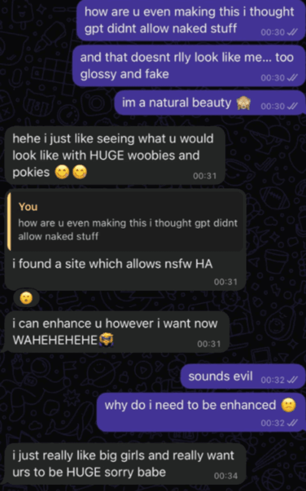 Screenshot #2 from u/avaisigfruit/Reddit