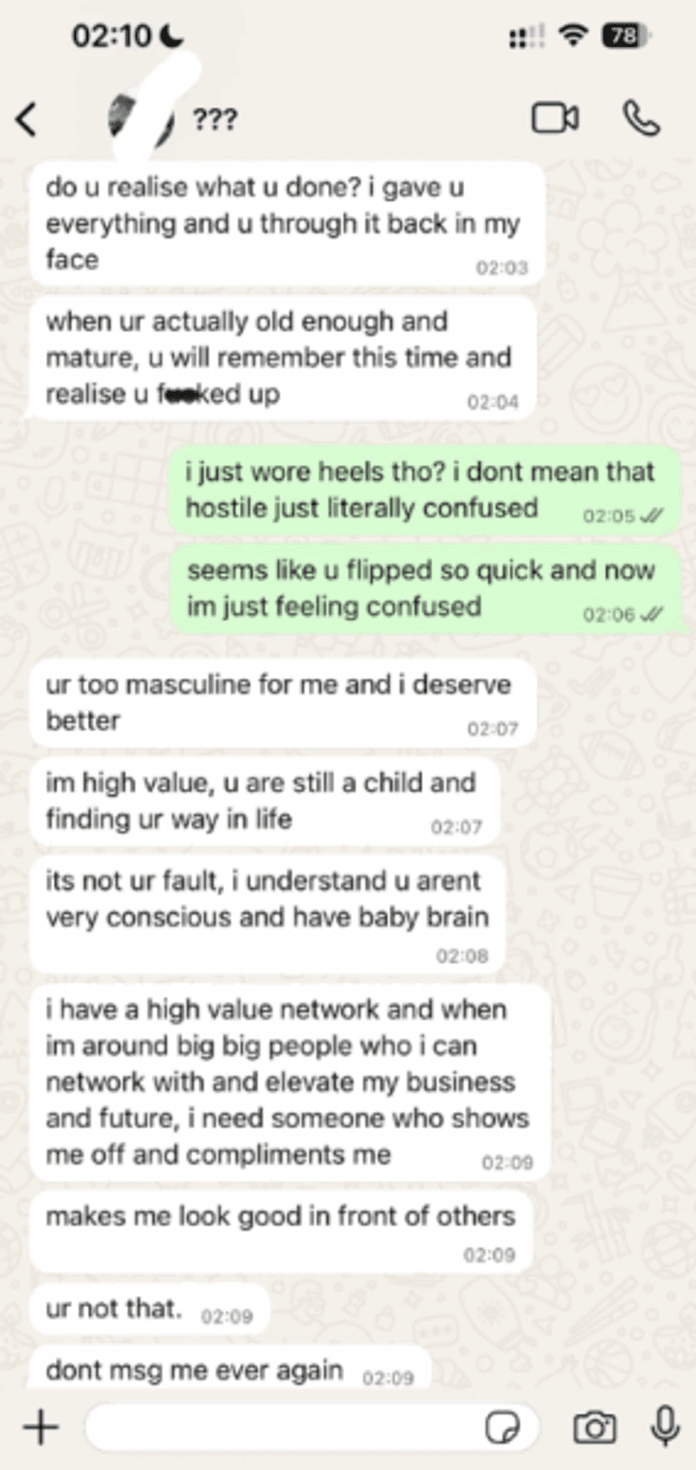 Screenshot #2 from u/purplehavocc/Reddit