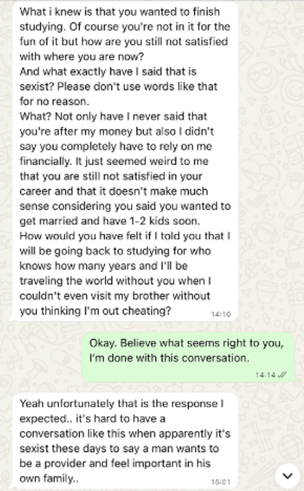 Screenshot #3 from u/AfricanPixie/Reddit