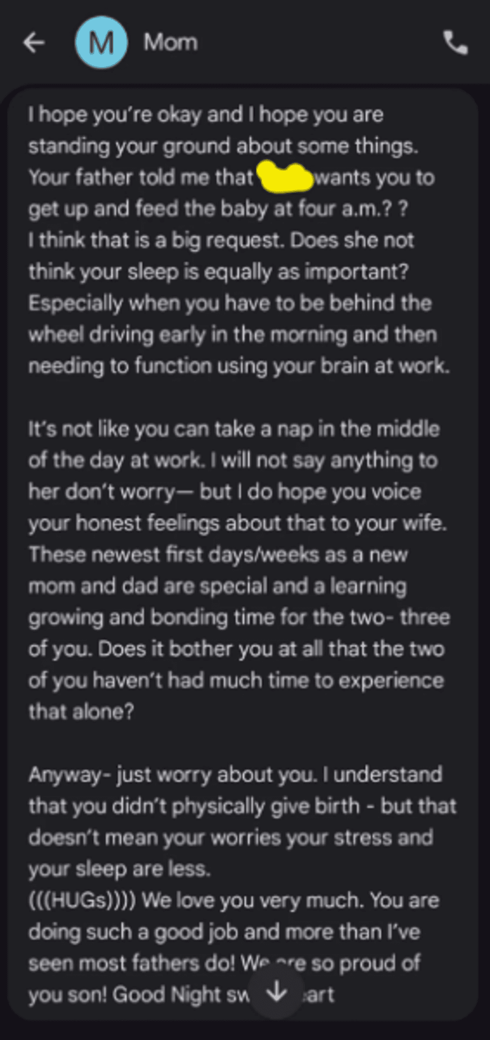 Screenshot from u/Lazy_Perfectionist88/Reddit