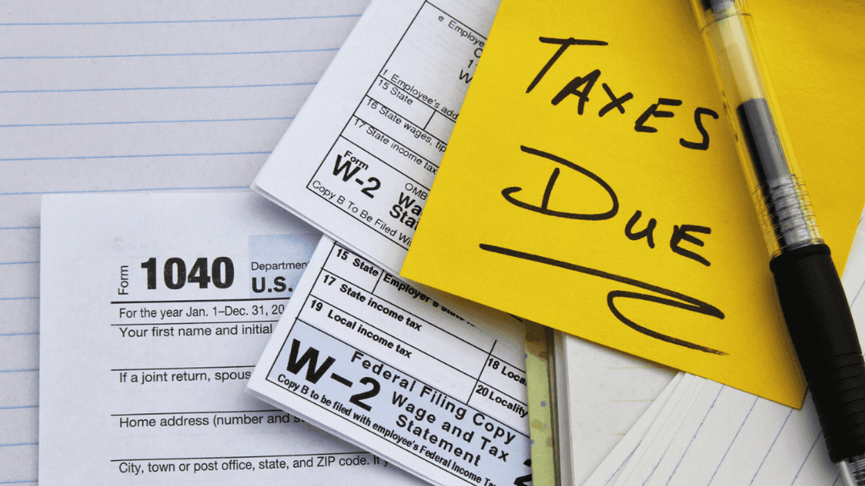 Taxes due