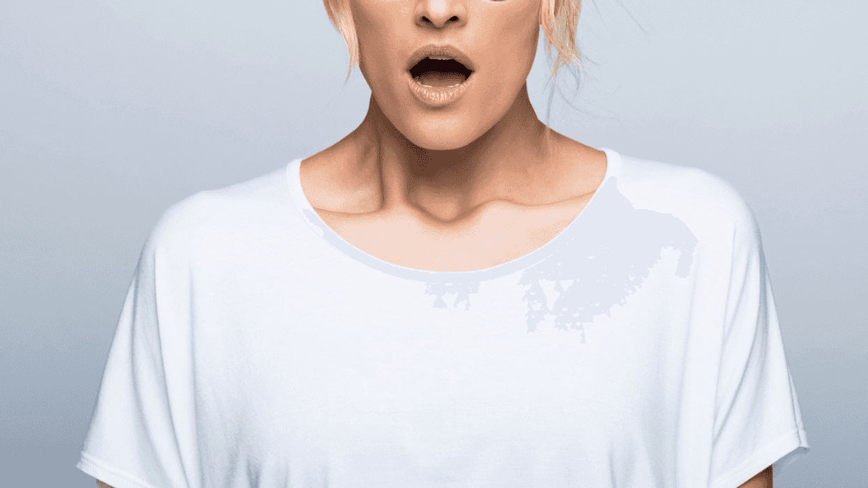 Totally stunned woman