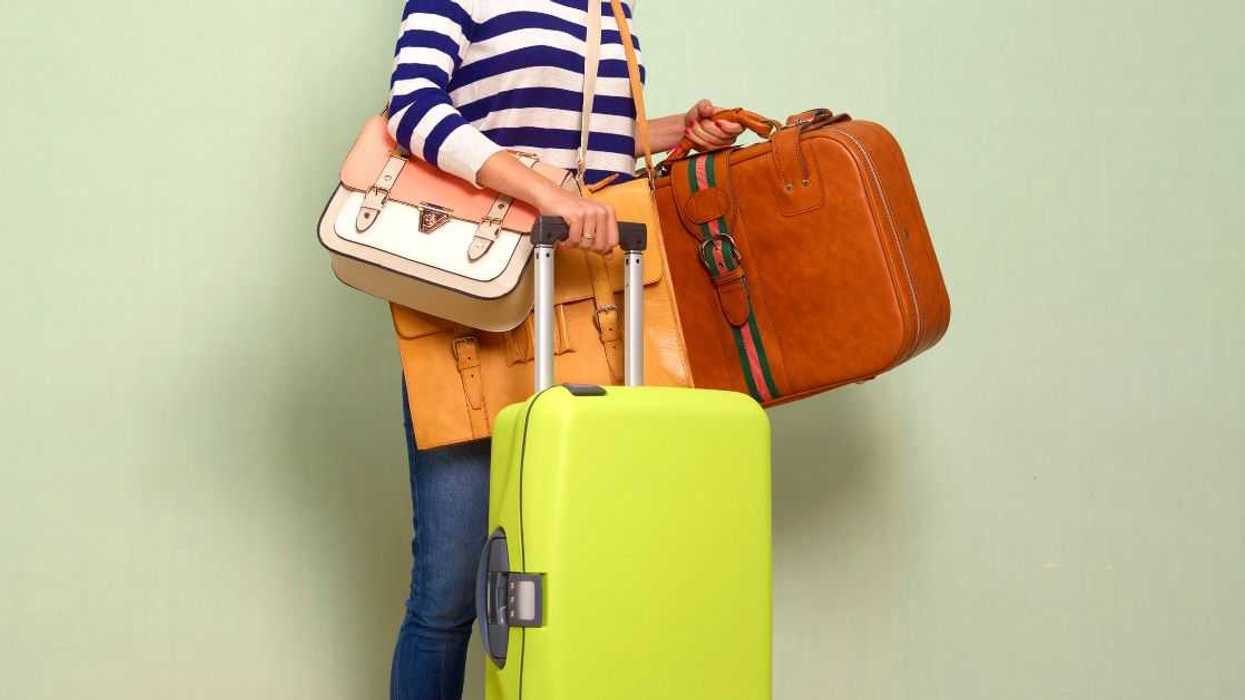 Traveler with luggage