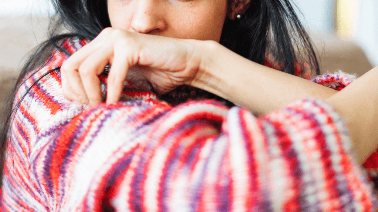 upset young Pakistani woman