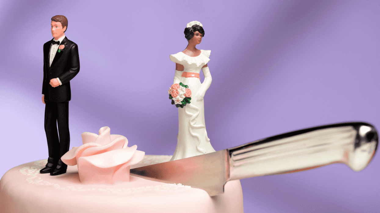 Wedding cake fight