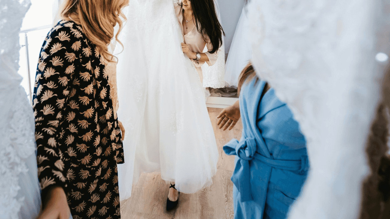 wedding dress shopping