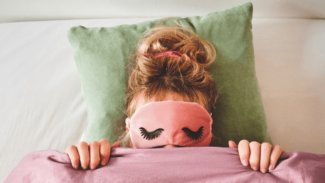 woman sleeping