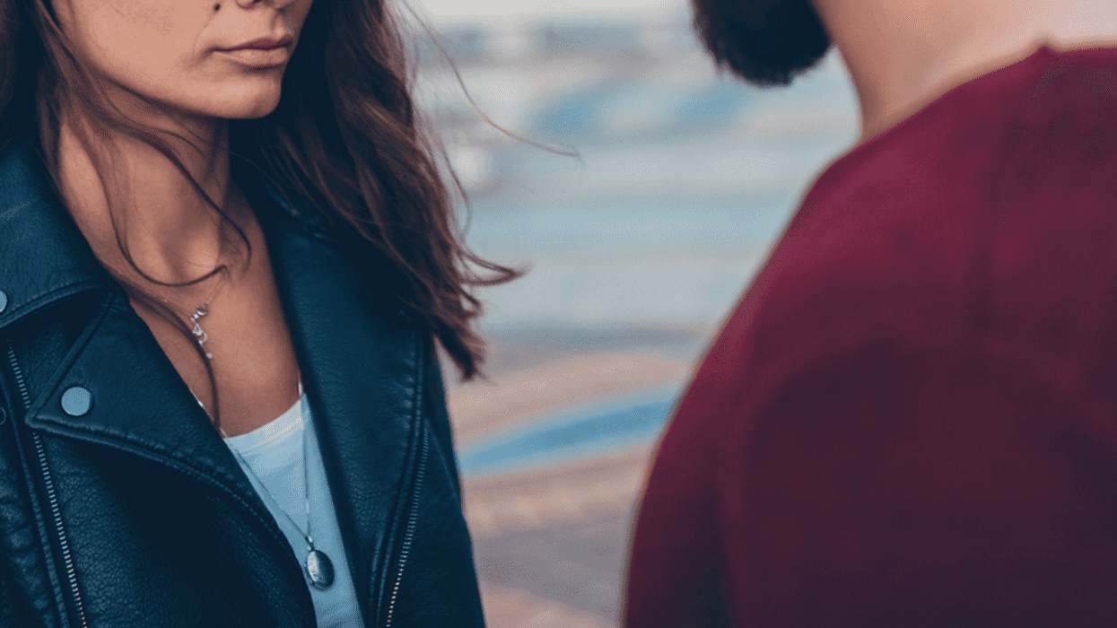 Young people talking