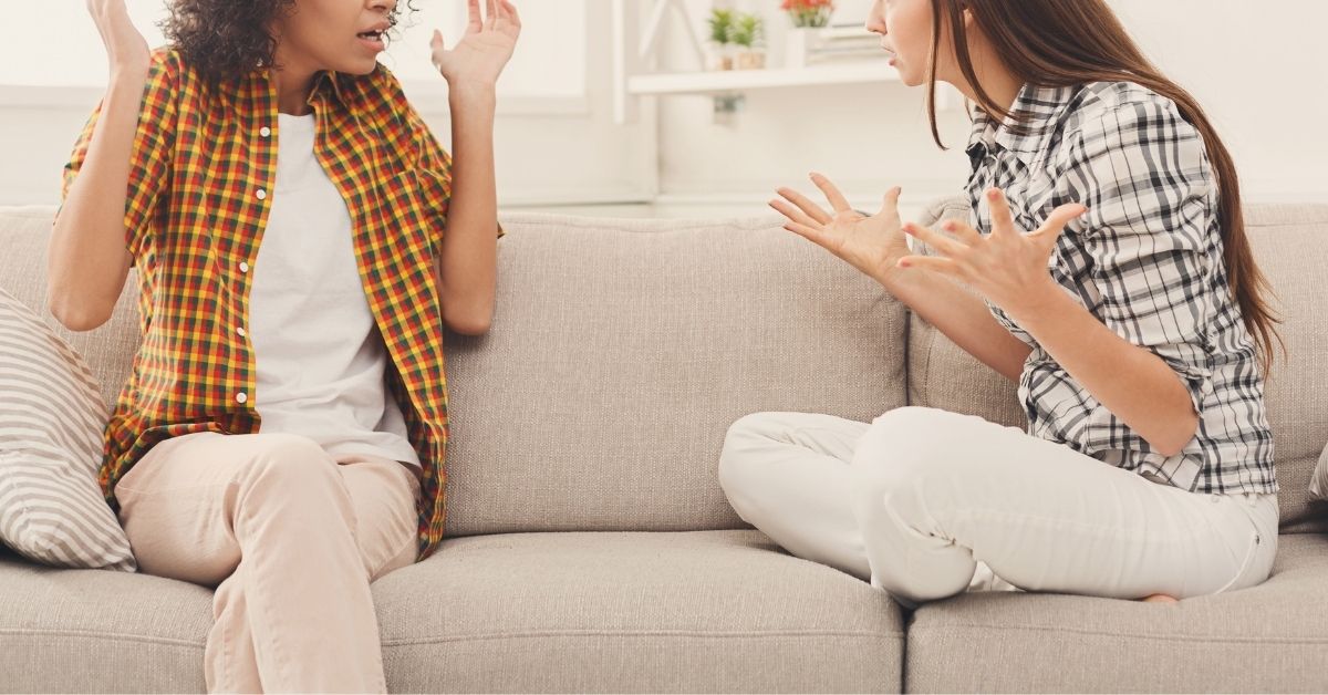 housemate always in living room