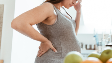 Pregnant woman upset after argument