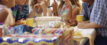 Eight-year-old girl's birthday party