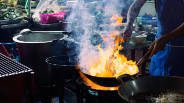 Street food vendor
