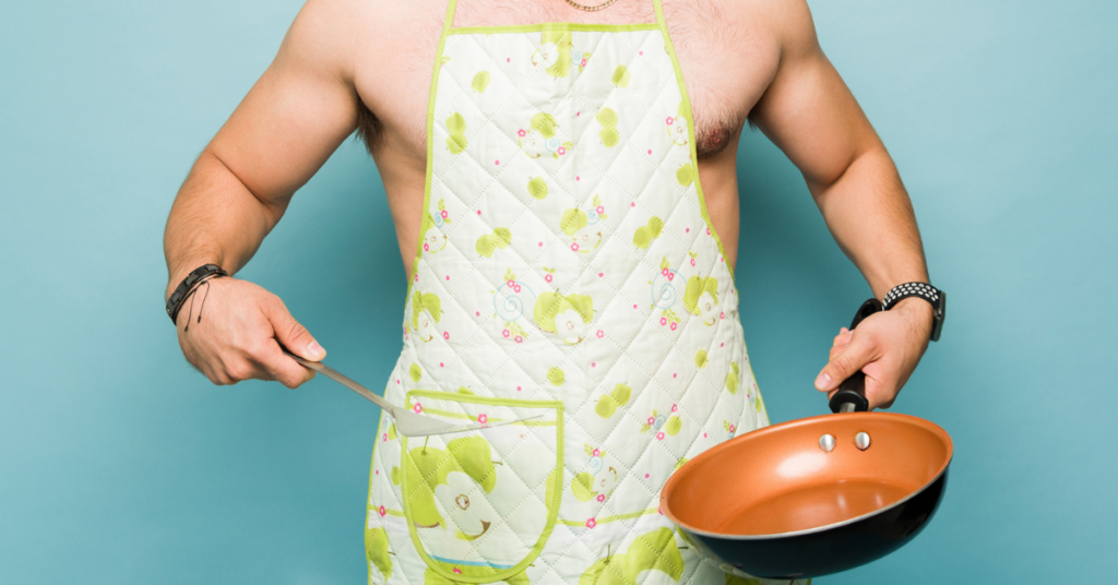 Guy Called Out By Roommate For Baking Naked At Home