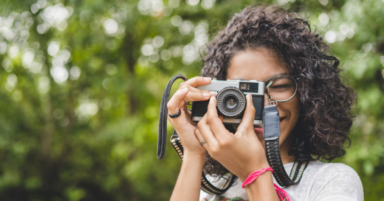 Teenage photographer