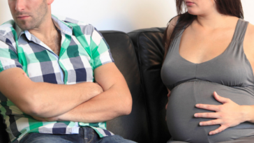 Expecting couple in argument